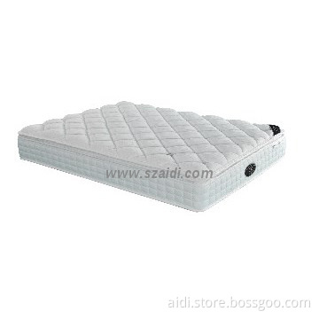 Popular Pocket Spring Mattress Pillow Top mattress for hotel beds